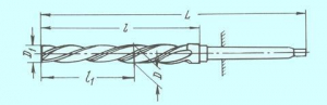 Развертка d21,0x16,0х145х265 к/х котельная машинная Р6М5 КМ3