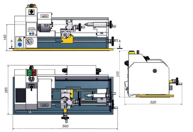 MML 1425V (140x250V) 
 
 Термообрабатонная цельнолитая чугунная станина  Надёжная защита от разрушительного воздействия производственных вибраций даже в течение длительного периода эксплуатации; 
 Эргономичный дизайн металлических рукояток  Работа...
